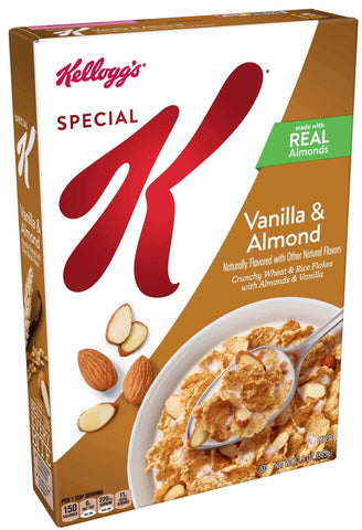 Kelloggs Special K Vanilla Almond Cereal, 12.9 Ounce -- 10 per case