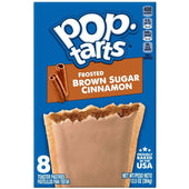 Kelloggs Pop-Tarts Frosted Brown Sugar Cinnamon Toaster Pastries, 13.5 Ounce -- 12 per case