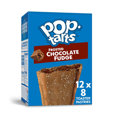 Kelloggs Pop-Tarts Frosted Chocolate Fudge Toaster Pastries, 13.5 Ounce -- 12 per case
