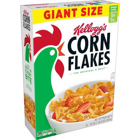 Kelloggs Corn Flakes Cereal, 24 Ounce -- 8 per case