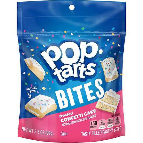 Kelloggs Pop-Tarts Confetti Cupcake Bites, 3.5 Ounce -- 6 per case