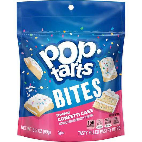 Kelloggs Pop-Tarts Confetti Cupcake Bites, 3.5 Ounce -- 6 per case