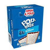 Pop-Tarts Frosted Open and Fold Display Blueberry Pastry, 2 Pastries per Pack -- 72 packs per case