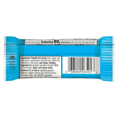 Kelloggs Rice Krispies Treats Original Snack Bar, 0.78 Ounce -- 96 per case