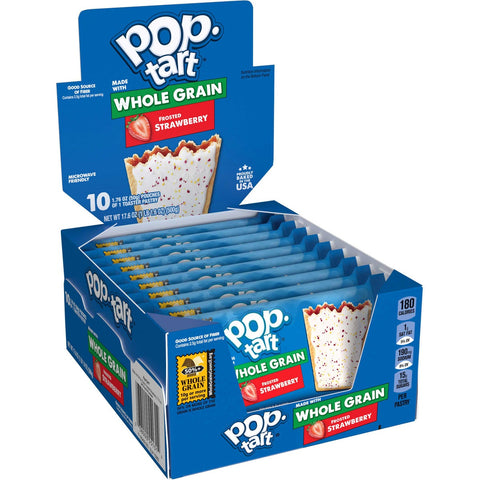 Pop Tarts Frosted Strawberry Toaster Pastry, 1.76 Ounce -- 120 per case.