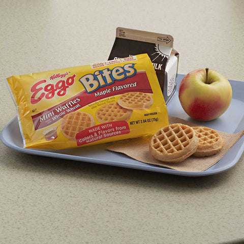 Eggo Bites Maple Mini Waffles, 2.64 Ounce -- 72 per case