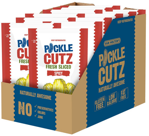 Van Holtens Clean Label Spicy Pickle Cutz, 3.25 Ounce -- 12 per case