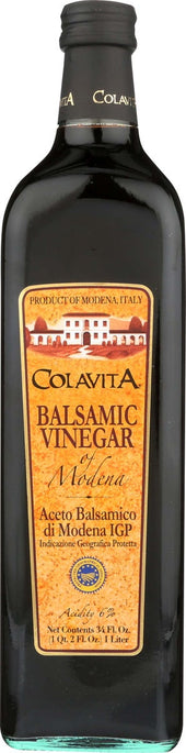 Colavita Balsamic Vinegar Of Modena, 1 Liter -- 12 per case