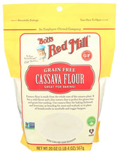 Bobs Red Mill Cassava Flour, 20 Ounce -- 4 per case