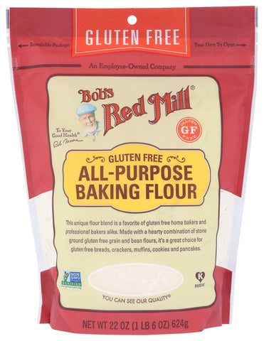 Bobs Red Mill Gluten Free All Purpose Baking Flour, 22 Ounce -- 4 per case