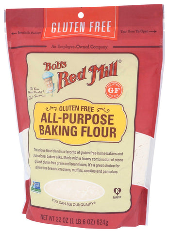 Bobs Red Mill Gluten Free All Purpose Baking Flour, 22 Ounce -- 4 per case