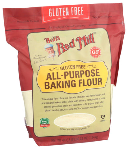 Bobs Red Mill Gluten Free All Purpose Baking Flour, 44 Ounce -- 4 per case