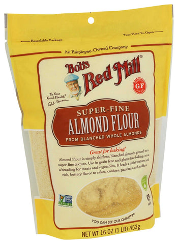 Bobs Red Mill Blanched Whole Almond Flour, 16 Ounce -- 4 per case