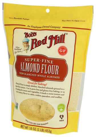 Bobs Red Mill Blanched Whole Almond Flour, 16 Ounce -- 4 per case
