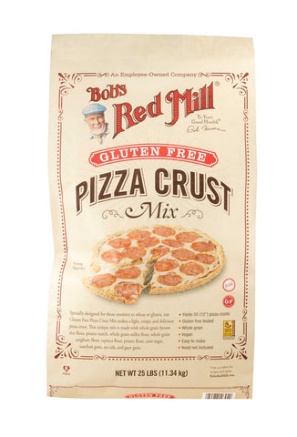 Bobs Red Mill Gluten Free Pizza Crust Mix, 25 Pound.