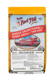 Bobs Red Mill Vanilla Yellow Cake Mix, 25 Pound.