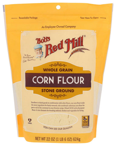 Bobs Red Mill Corn Flour, 22 Ounce -- 4 per case