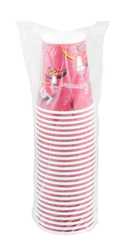 SOLO Cup Company Bistro Design Hot Drink Cups, Paper, 10oz, Maroon, 300/Carton