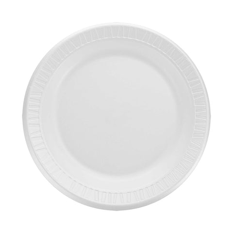 Solo White Foam Centerpiece Dinner Plate, 9 inch -- 500 per case.