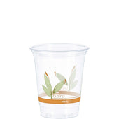 SOLO Cup Company Bare Eco-Forward RPET Cold Cups, 12-14 oz, Clear, 50/Pack, 1000/Carton
