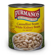 Furmanos White Kidney Beans, 110 Ounce -- 6 per case