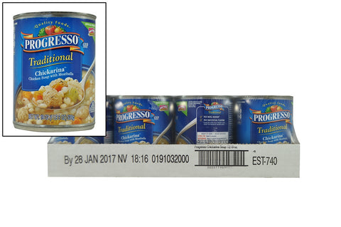 Progresso Chickarina Chicken Soup, 19 Ounce -- 12 per case.
