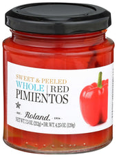 Roland Whole Red Pimientos, 7.5 Ounce