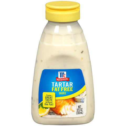 Golden Dipt Fat Free Tartar Sauce, 8 Fluid Ounce -- 6 per case.