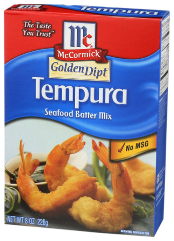 Golden Dipt Tempura Breading Mix, 8 Ounce -- 8 per case