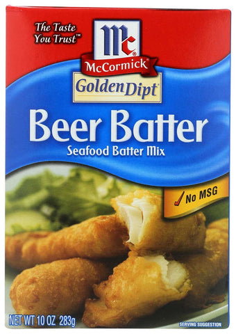 Golden Dipt Beer Batter Breading Mix, 10 Ounce -- 8 per case