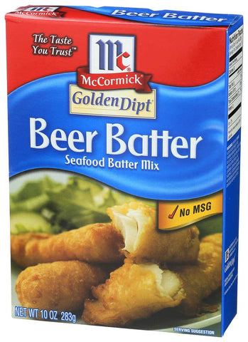 Golden Dipt Beer Batter Breading Mix, 10 Ounce -- 8 per case