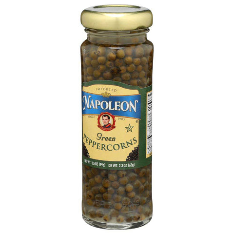 Napoleon Green Peppercorn, 3.5 Ounce -- 12 per case