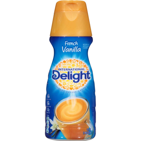 International Delight French Vanilla Coffee Creamer, 16 Fluid Ounce -- 6 per case.