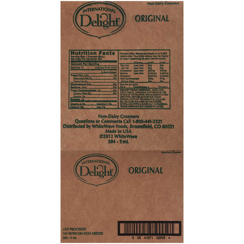 International Delight Original Non Dairy Creamer, 1 Ounce -- 384 per case