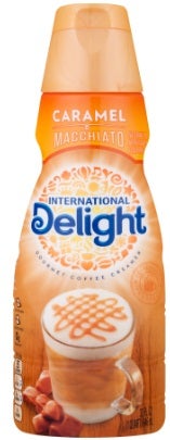 International Delight Caramel Macchiato Coffee Creamer, 32 Fluid Ounce -- 6 per case.