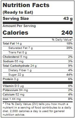 Boyer Peanut Butter Cup with Clark Crunch - 24 count per pack -- 12 packs per case