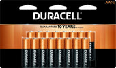 Duracell AA Alkaline Personal Power Batteries, 16 count per pack -- 12 per case.