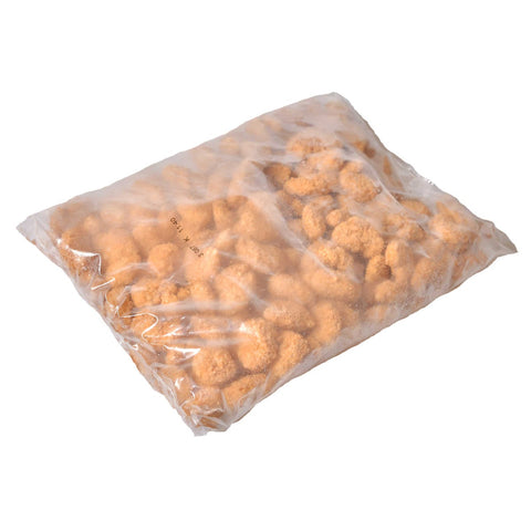 King and Prince Flying Jib Crunchy Popcorn Breaded Tail Off Shrimp, 2.5 Pound -- 4 per case.
