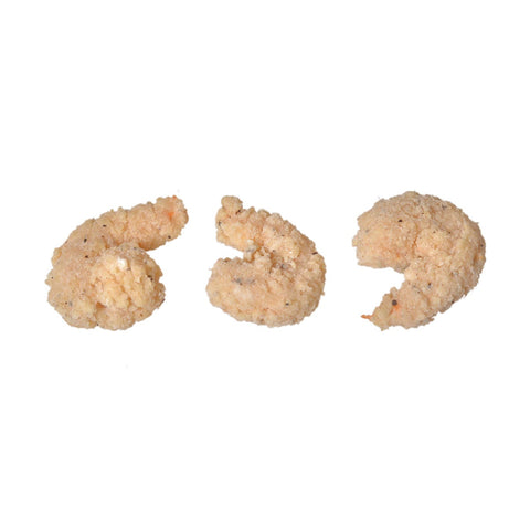 King and Prince Seafood Buttermilk Battered Tail Off Shrimp, 2.5 Pound -- 4 per case.