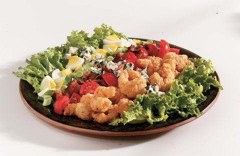 King and Prince Seafood Buttermilk Battered Tail Off Shrimp, 2.5 Pound -- 4 per case.