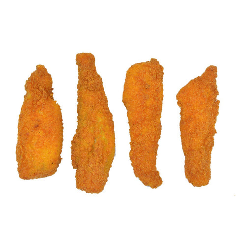 Oceanway Seafood Cash and Carry Breaded Flounder Tenders, 2.5 Pound -- 4 per case.