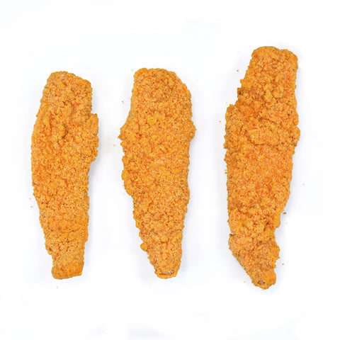 Oceanway Seafood Cash and Carry Breaded Flounder Tenders, 2.5 Pound -- 4 per case.