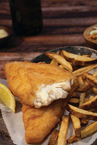 Mrs. Fridays Craft Beer Battered Cod Fillets, 10 Pound