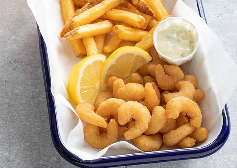 Mrs Fridays Craft Beer Battered Popcorn Shrimp, 2.5 Pound -- 4 per case