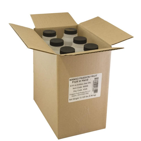 Fruit In Hand Mango Pourable Fruit Puree, 35 Ounce -- 6 per case