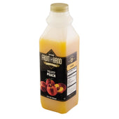 Fruit in Hand Peach Velvet Craft Puree, 32 Fluid Ounce -- 6 per case.