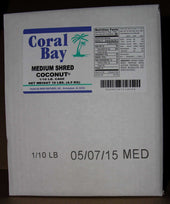 Coconut Coral Medium Shredded 10 Pound