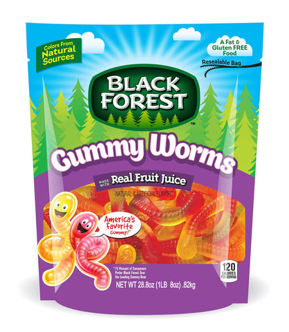 Black Forest Bears and Worms, 28.8 Ounce.