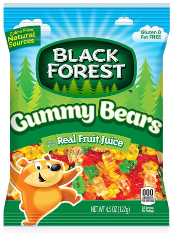 Black Forest Gummy Bears, 4.5 Ounce -- 12 per case
