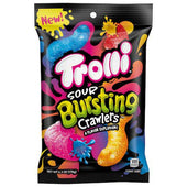 Trolli Sour Bursting Crawlers Gummi Candy, 6.3 Ounce -- 9 per case